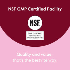 Manufactured in USA in GMP-certified facility