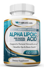 Alpha Lipoic Acid 600mg Capsules bottle