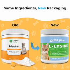 Immune support lysine powder for pets