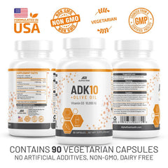 Vitamin K2 MK7 and MK4 icons