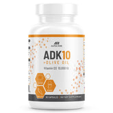 ALPHA RISE ADK10 bottle with olive oil