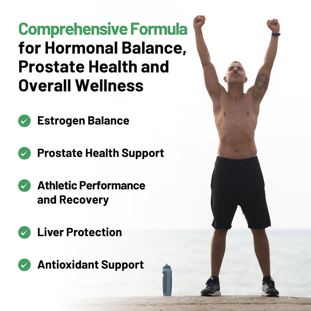 ALPHA RISE broccoli sprout extract label close-up highlights sulforaphane antioxidant benefits.