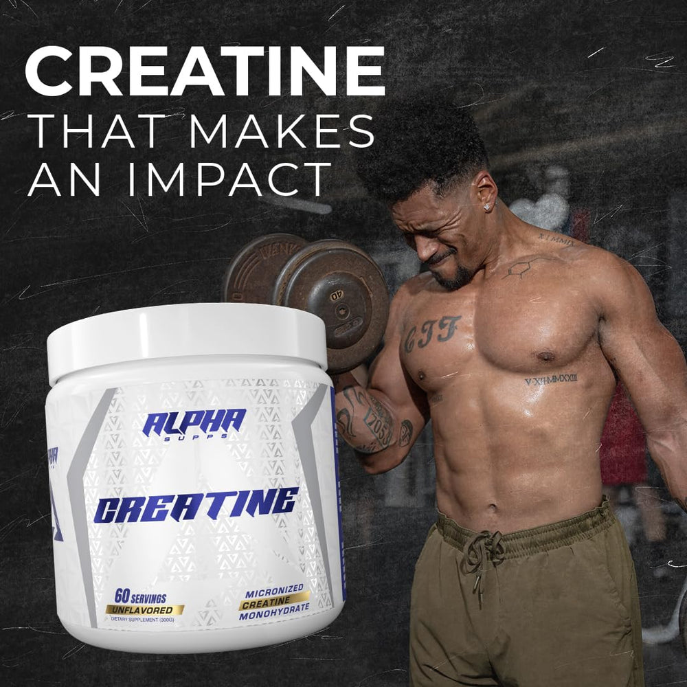 Athlete pouring creatine powder into shaker
