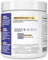 Alpha Supps Alpha Lytes powder dissolving in water for quick, sugar-free refreshment