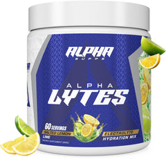 Alpha Supps Alpha Lytes tub front for sugar-free hydration during workouts