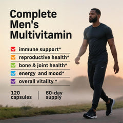 Close-up of a capsule with Black Seed Oil for men's multivitamin