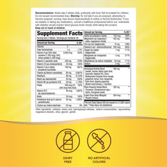 Graphic showing alpha-lipoic acid, cinnamon and fenugreek ingredients