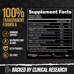 ALPHA LION Superhuman Test workout session shot conveys energized training and stronger focus.