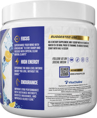 Alpha Supps Pre Workout powder mix dissolving for focused training sessions