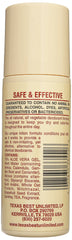 Alvera All Natural Roll-On Deodorant Aloe and Almonds 3 oz bottle side view