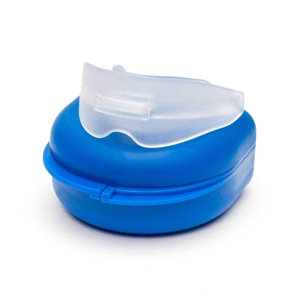 Slim profile and comfortable fit of Aman Night Guard in mouth
