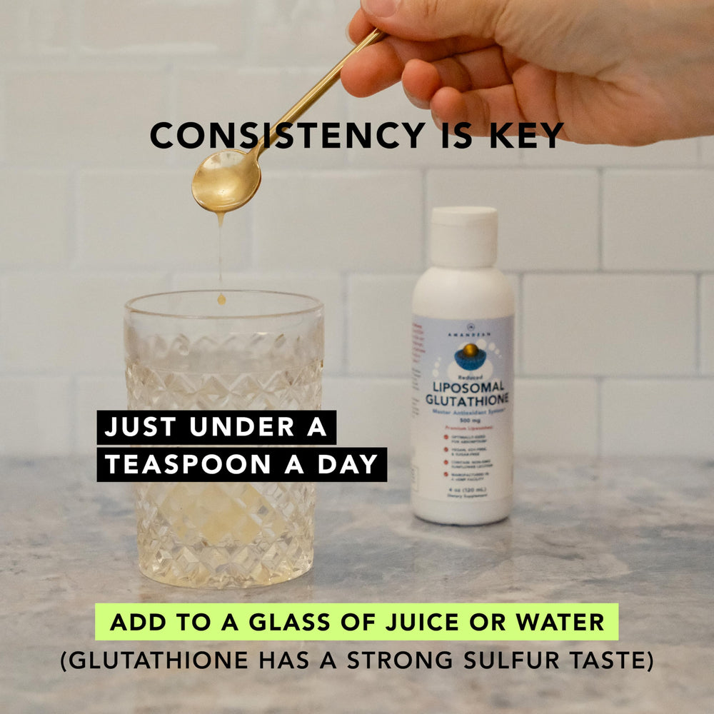 4oz Bottle of Amandean Liposomal Glutathione