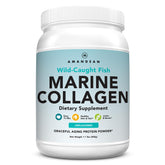 Amandean Marine Collagen Peptides Powder 500g front view