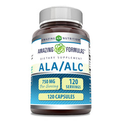 Hero image of Amazing Formulas ALA/ALC 750 mg capsules