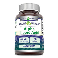 Amazing Formulas Alpha Lipoic Acid bottle front label