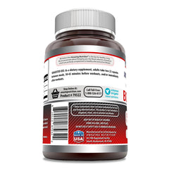 Bottle of Amazing Formulas BCAA 2:1:1 with cap visible