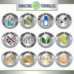 60-count bottle packaging of Amazing Formulas Berberine