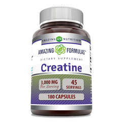 Product image: Amazing Formulas Creatine Monohydrate 3000 mg per serving capsules