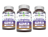 Amazing Formulas L-Arginine 500 mg bottle label