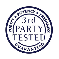 Third-party testing seal on Amazing Formulas L-Theanine box