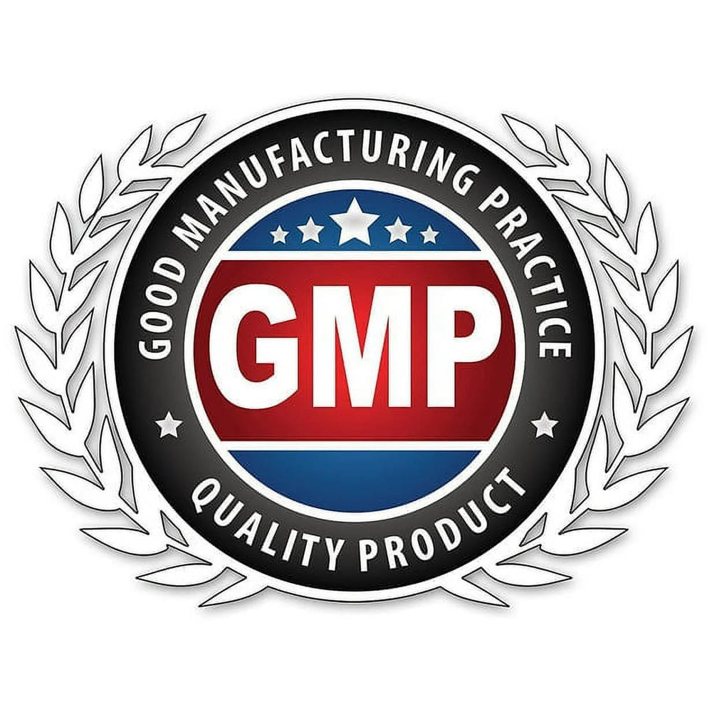 GMP certification label on Amazing Formulas Selenium 200 mcg package