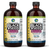 Amazing Herbs Black Seed Oil 16 oz bottle in a pack of 2