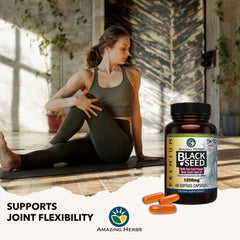 Amazing Herbs immune-support concept hints at everyday wellness potential.