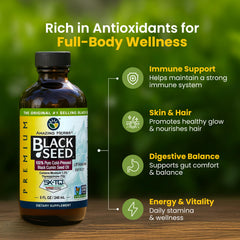 Nigella sativa seeds and ingredients used in the oil