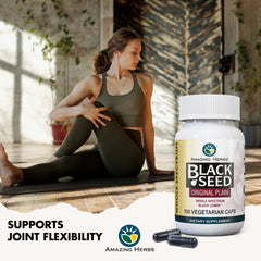 Bottle back with supplement facts