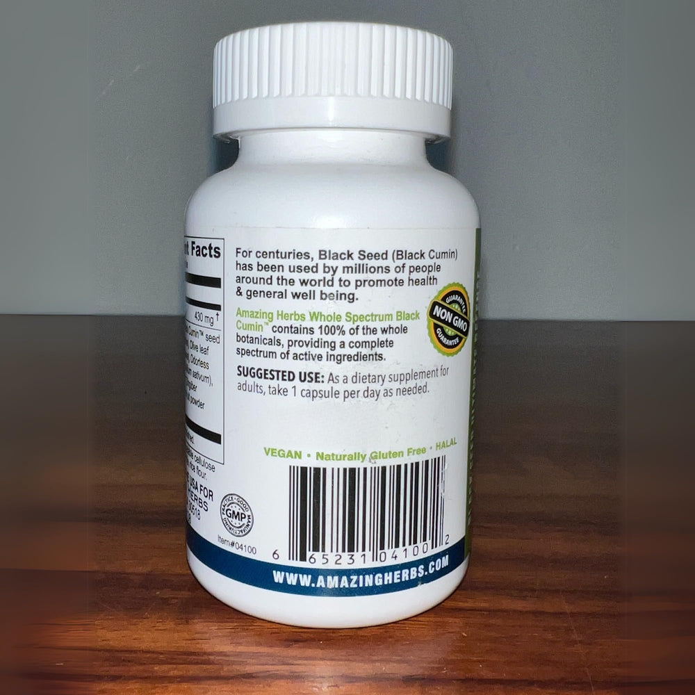 100-count vegan capsules packaged for daily use