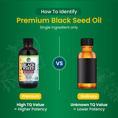 Amazing Herbs Nigella Sativa seeds bag showcases organic, pesticide-free sourcing