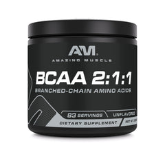 Amazing Muscle BCAA 500g bottle front