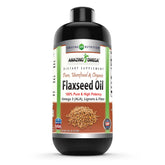 Amazing Omega Flaxseed Oil bottle front