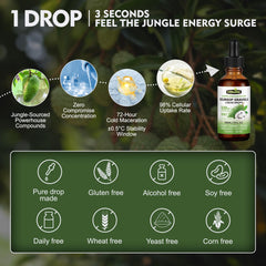 Amber dropper bottle showing high-absorption liquid formula