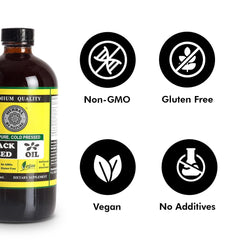 Amber glass bottle close-up - front view