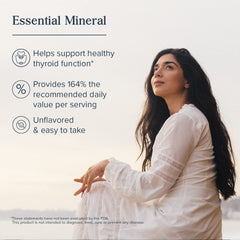 Amber glass bottle packaging for iodine drops