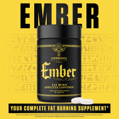 Ambrosia Ember dose-split illustration shows two-dose flexibility