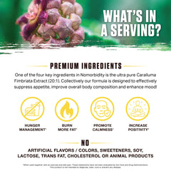 Ambrosia Nomorbidity on morning routine setup with water suggesting daily use with meals.