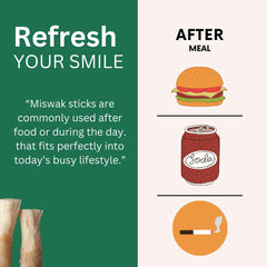 Travel-friendly Ameerr Miswak sticks ready for on-the-go use