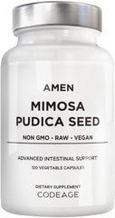 Amen Organic Mimosa Pudica Seeds Capsules bottle front view