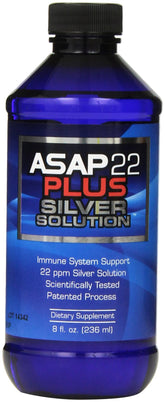 ASAP 22 Plus Silver Solution bottle label – 8 oz