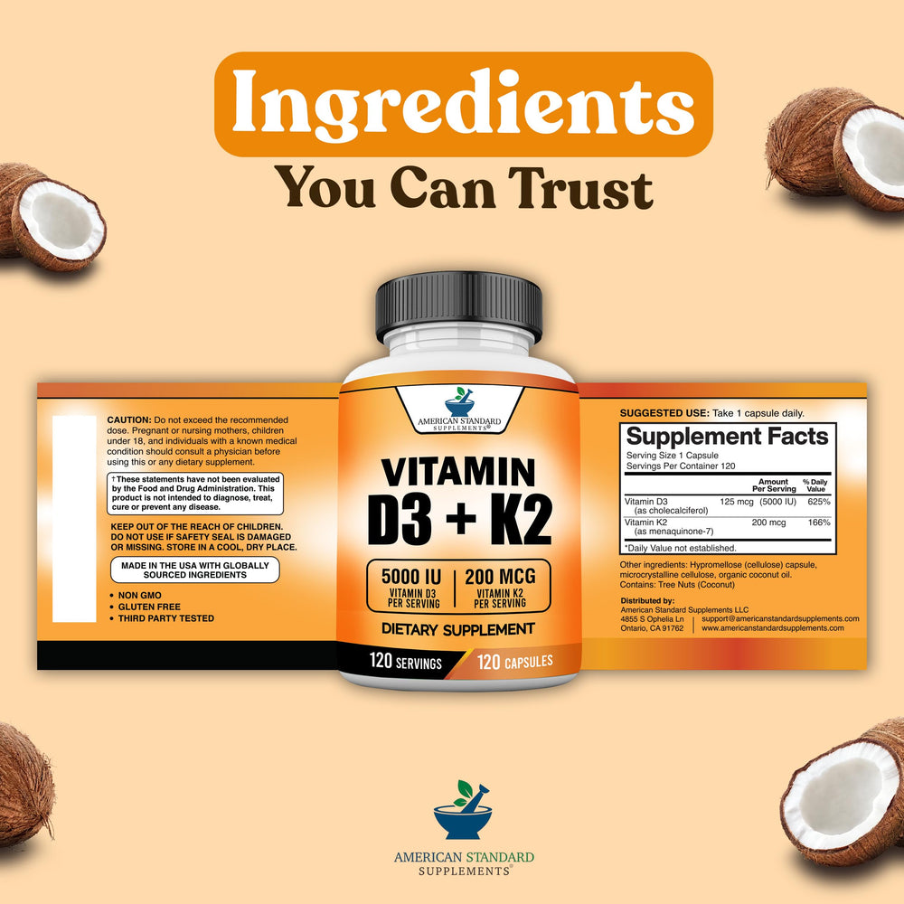 Branding: American Standard Supplements — The Standard of Americans