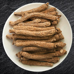 Close-up of Wisconsin Ginseng 16oz label