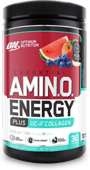 Optimum Nutrition Amino Energy + Collagen powder front label