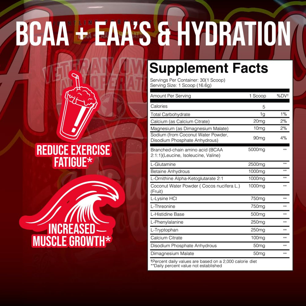 Athlete using Amino Flood during training