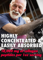 AminoSculpt Original Cherry liquid collagen bottle with nutrition label