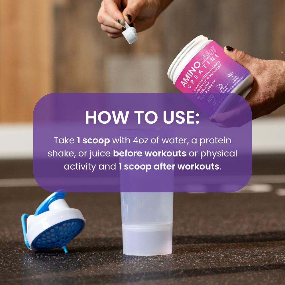Ingredients: micronized creatine monohydrate