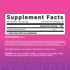 Usage and serving illustration for AminoLean Creatine