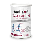 AML Sport Collagen Powder Strawberry 350g – front label