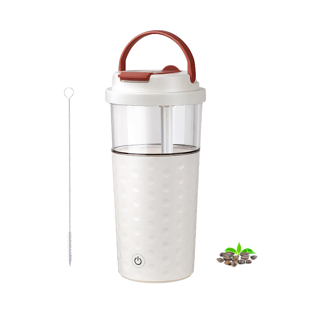 Front view of AmoMBase 16oz Electric Shaker Bottle